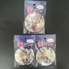 東方project 缶バッジ　魔理沙　霊夢　煮こらしか　3点セット