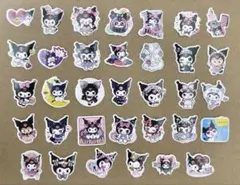 【新品】 マイメロ　クロミ　ステッカー 34枚！