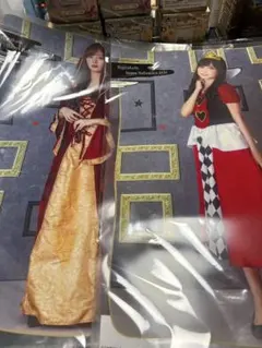 乃木坂46 賀喜遥香　梅澤美波　クリアポスターハロウィン2020