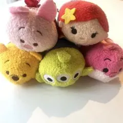 ディズニーツムツム　5体セット　ミニサイズ
