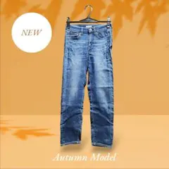 【earth music&ecology】 ストレートデニム Sサイズ