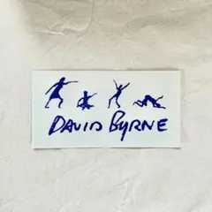 DAVID BYRNE Who is The Sky Sticker B