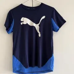 PUMA ネイビー/ブルー Tシャツ160cm新品同様