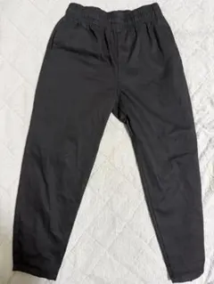 GU ブラック スリムフィットパンツ　サイズM