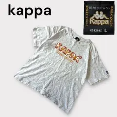 kappa ロゴ Tシャツ グレー メンズ L MADE IN U.S.A