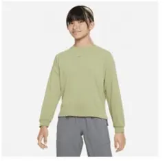 Nike Dri-FIT 長袖カットソー オリーブグリーン