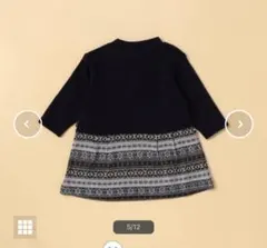 COMME CA ISM ネイビー ワンピース