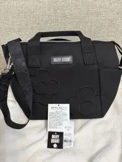 【現行品！ほぼ新品】マリークワント 簡易保冷・保温バッグ　ショルダーバッグ