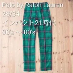 Polo by Ralph Lauren チェック柄カーゴパンツ 28/34のサムネイル