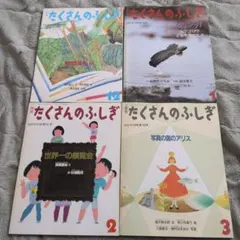 月刊　たくさんのふしぎ 4冊セット①