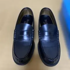 HARUTA ハルタ ローファー 黒 合皮