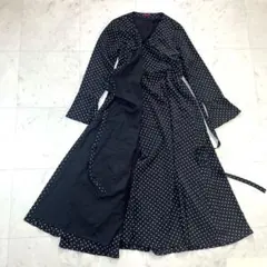 極美品✨ 人気 ミコモリ mikomori ドット柄 ラップワンピースのサムネイル