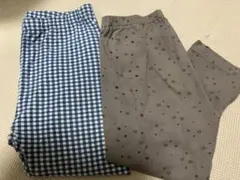 UNIQLO七分丈レギンス120☆２枚