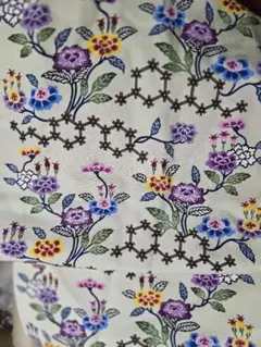 紅型名古屋帯 長尺 かなりふっくら体型の方にも