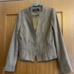 試着のみ　C de C ノーカラージャケット 36