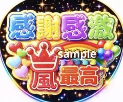 嵐　ファンサ　推し活　感謝感激 うちわ