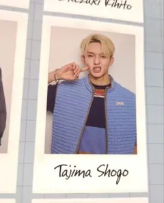 INI 田島将吾　写真集　購入特典シール　ステッカー SHOGO タワレコ