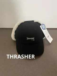 未使用タグ付き THRASHER フライトキャップ 55cm ジュニアサイズ