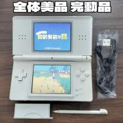 全体美品 完動品 ニンテンドーDS Lite ホワイト 本体 新品付属品