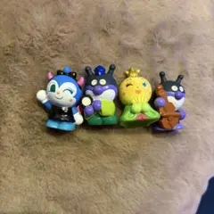 アンパンマン 指人形 バイキンマン ×2 コキンちゃん　メロンパンナ