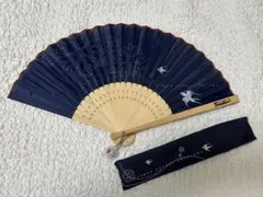 東京ヤクルトスワローズ 扇子 ネイビー