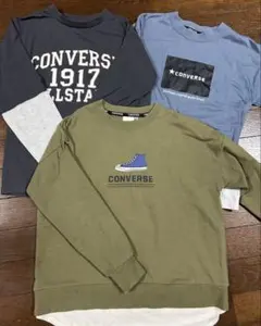 CONVERSE 140長袖Tシャツ 3点セット