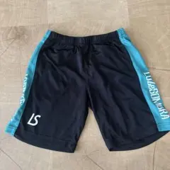 LUZ e SOMBRA ハーフパンツ 160サイズ ブラック/ターコイズ