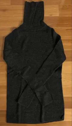 UNIQLO ユニクロ タートルネックセーター ダークグレー XLサイズ