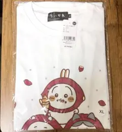ちいかわ もぐもぐ本舗 Tシャツ さつまいも ホワイト XLサイズ