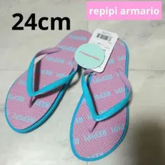 repipi armario★ビーチサンダル 24cm【新品】のサムネイル