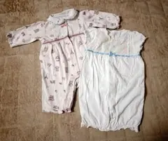 【美品】BEBE ロンパース 2枚set 60サイズ