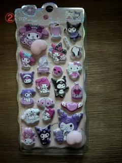 サンリオ3Dプクプクシールお尻ぷにぷに