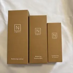 N organic 化粧水　乳液　美容液