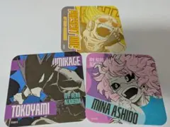 ヒロアカ原画展 コースター 常闇踏陰 芦戸三奈 プレゼント・マイク