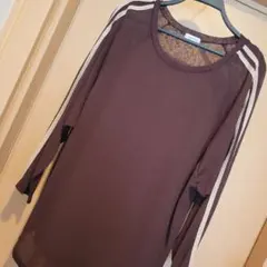 長袖シアーシャツシャツ