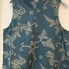 柿渋染め風呂敷リメイクワンピース