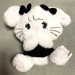 mikko characters　ブラックリボンBIGぬいぐるみ 【キャミー】