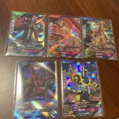 ガンバレジェンズ バーサスブースターSR5枚セット