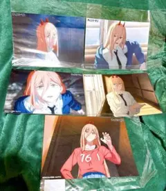 ジャンプショップ限定　チェンソーマン　パワー　ブロマイド　5枚セット