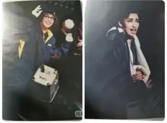 舞台写真 2枚 宝塚 花組 銀ちゃんの恋 相棒 華形ひかる