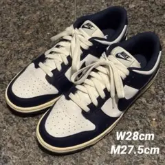 WMNS Nike Dunk Low Vintage Navy 28cm