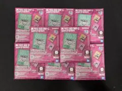 新品未開封 7～9月 アクリルブロックチャーム10個 ワンピース ベース