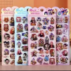 KPOPガールズ！ デーモン・ハンターズシール 4枚セット