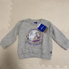 新品　タグ付き　ラプンツェル　長袖　トレーナー　スウェット　サイズ90