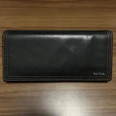 【即日発送】ポールスミス レザー 長財布 ブラック ビンテージ