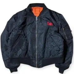 稀少色ブラック ALPHA 90s 黒タグ USA製 ビンテージ MA-1 XL