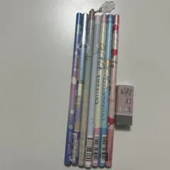 2B鉛筆 7本セット 消しゴム付き