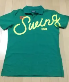 パーリーゲイツ　半袖ポロシャツ　グリーン　サイズ5