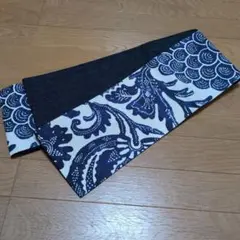 KIMONO MODERN デニム花柄半幅帯のサムネイル