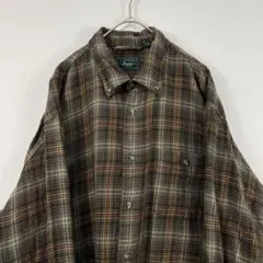 USA古着 G.H.BASS ネルシャツ